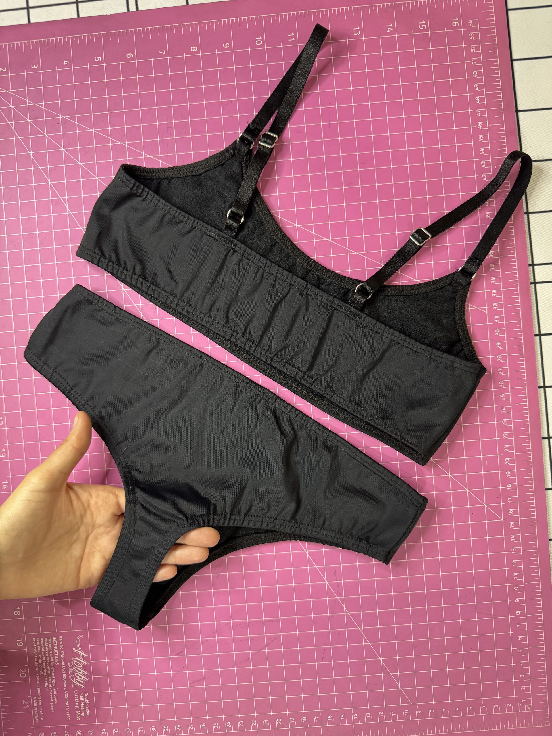 Molderia imprimible Top Venecia + Culotte less bikini - Imagen 5