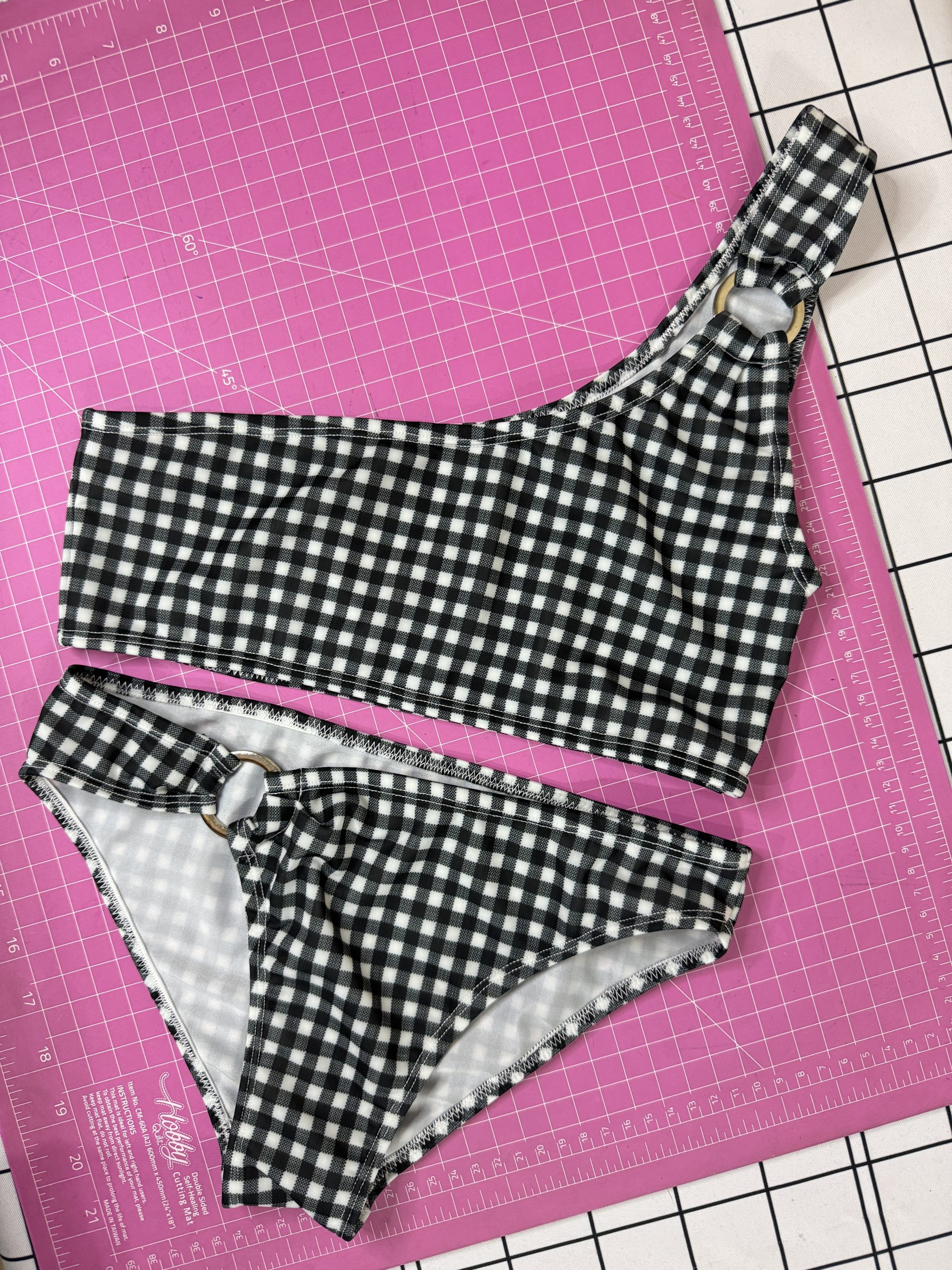 Conjunto Top un hombro + Vedetina bikini - Imagen 10