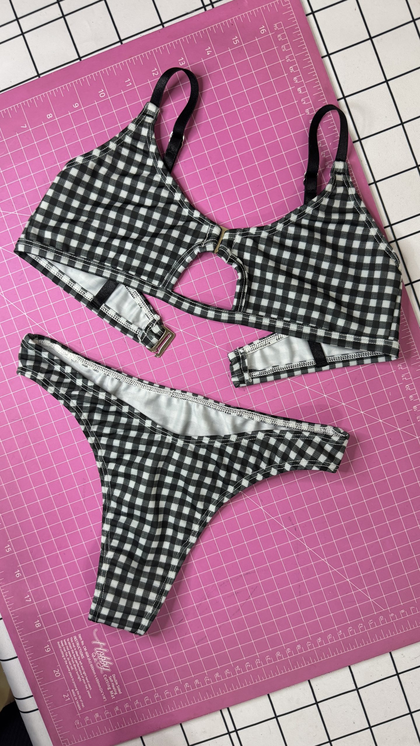 Molderia imprimible Corpiño Lolita + Vedetina less en V bikini - Imagen 9